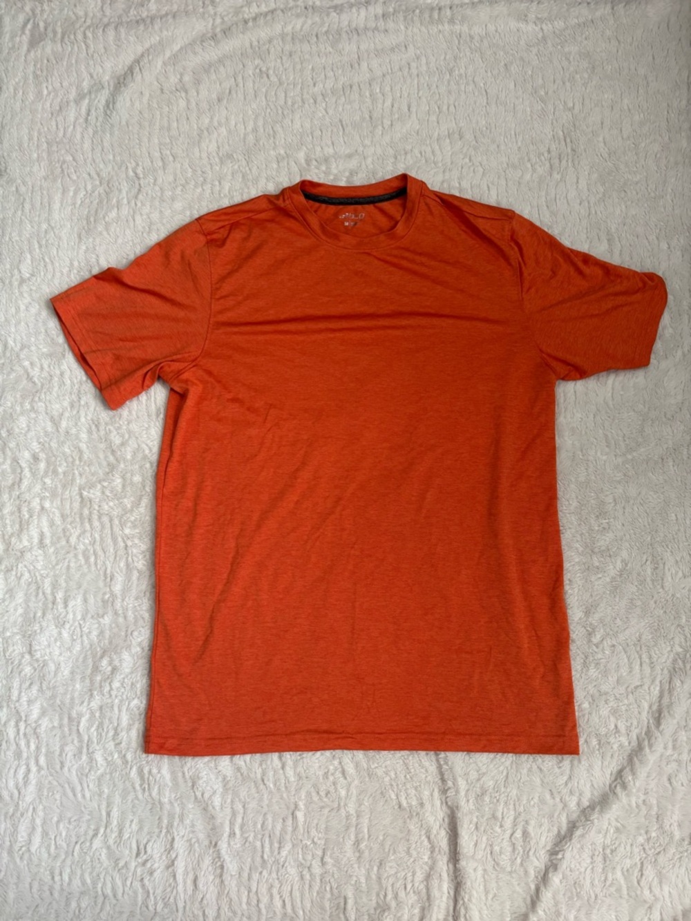 bcg Orange Short Sleeve Crew Neck Tee